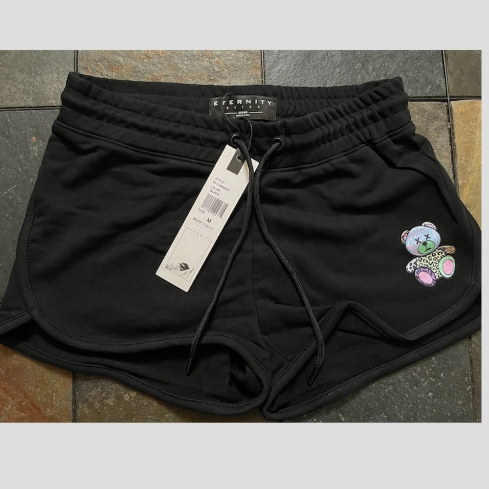 Women's M Black Eternity BC/AD Shorts NWT